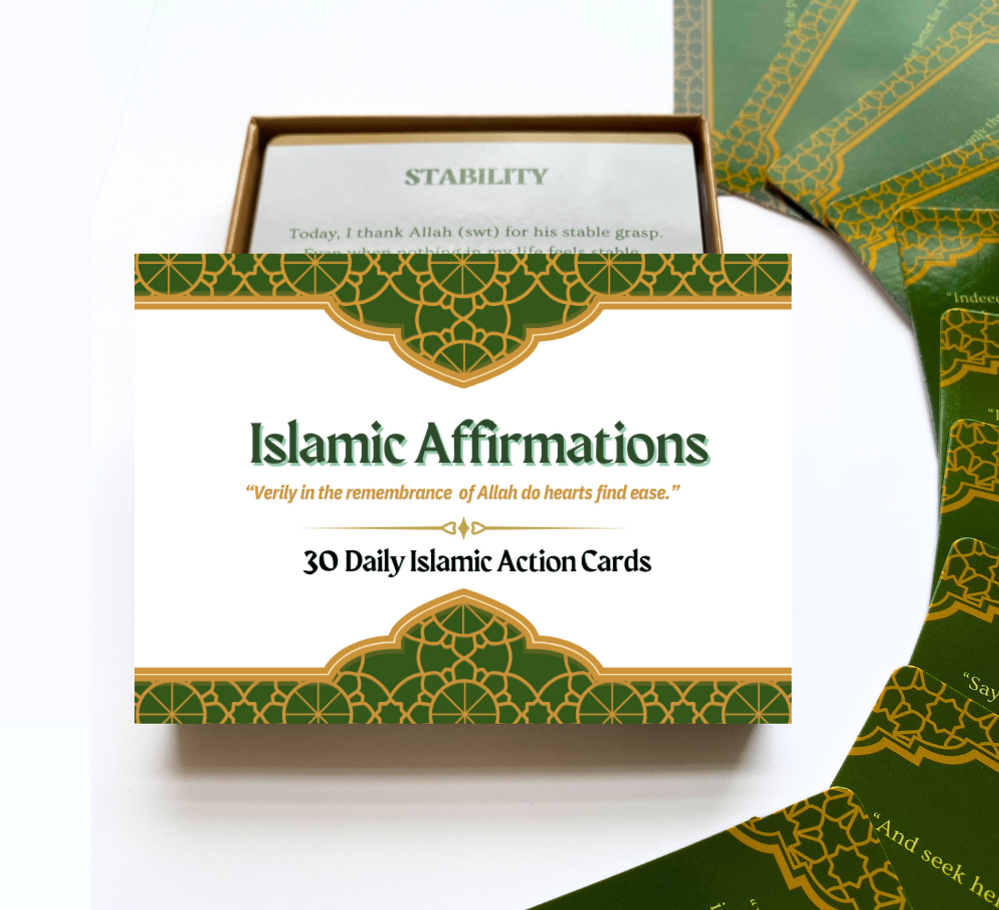 30 Daily Islamic Affirmation Cards