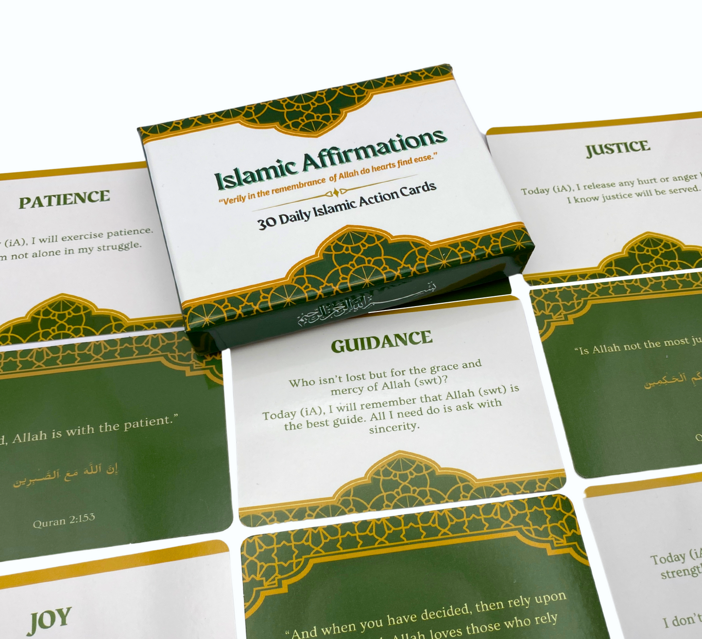 30 Daily Islamic Affirmation Cards