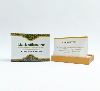 30 Daily Islamic Affirmation Cards