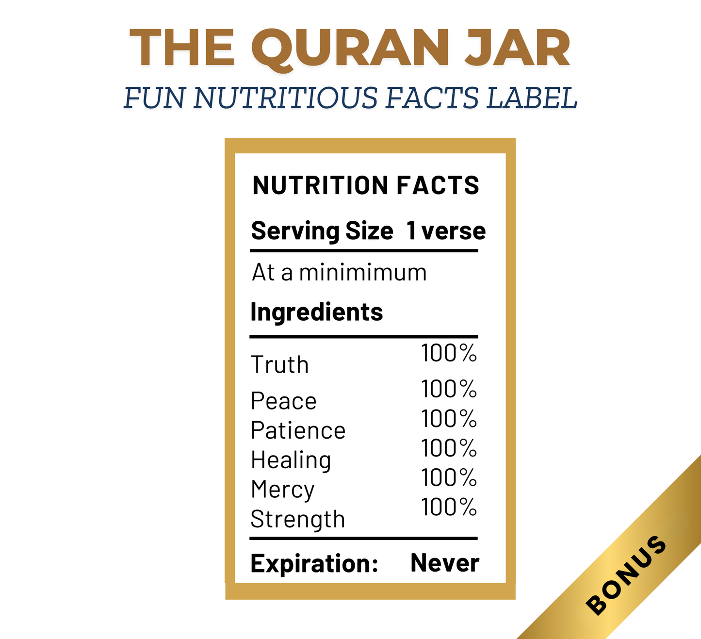 The Quran Jar